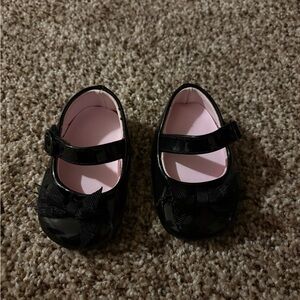 Black Kids Mary Jane Shoes